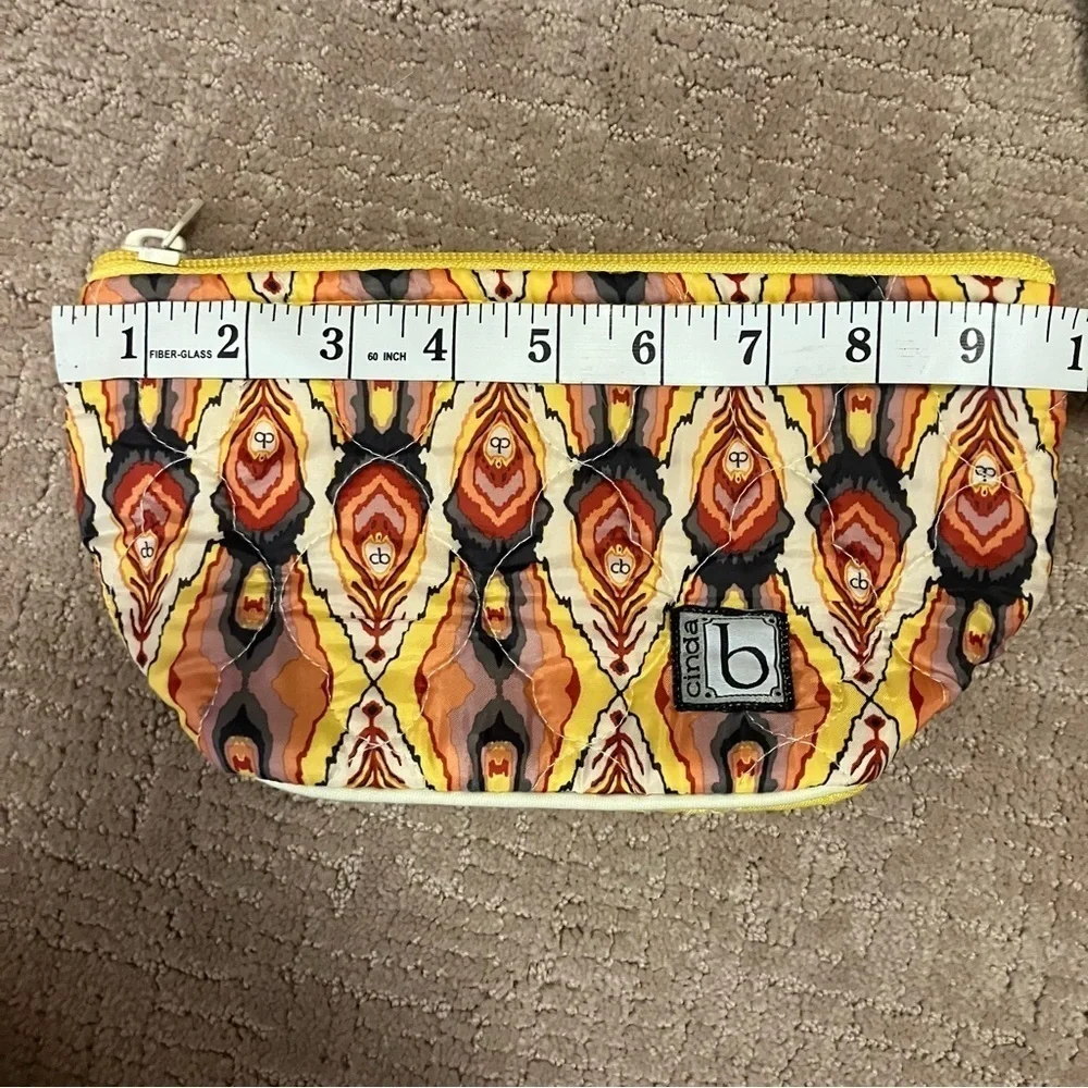 EUC Cinda B Makeup Cosmetics Bag